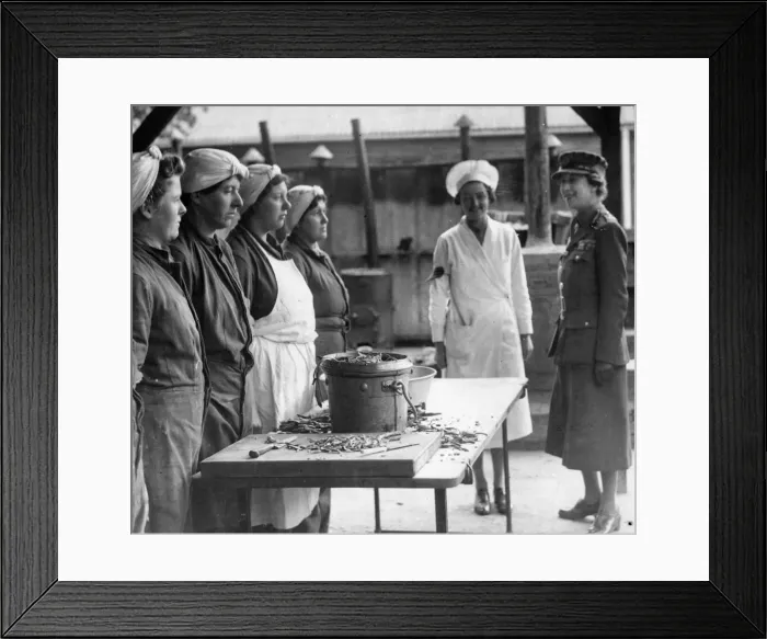 Framed Print : Princess Mary, the Princess Royal and Countess of Harewood
