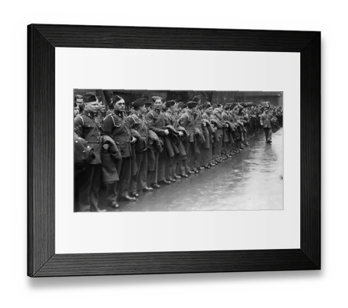 Framed Print : Members of the Reading Home Guard during the Second World War. Circa 1942