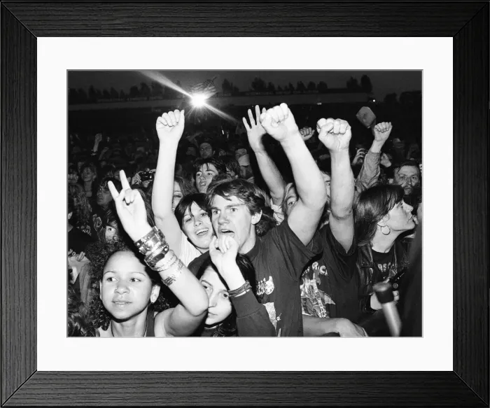 Framed Print : Monsters of Rock 1991, Castle Donington Raceway, Derbyshire, Saturday 17th August 1991 Framed Print : Monsters of Rock 1991, Castle Donington Raceway, Derbyshire, Saturday 17th August 1991