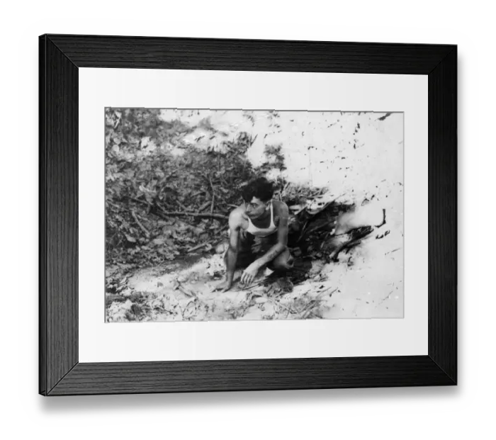 Framed Print : Picture taken December 1944 when British army troops of the 86th Division advanced