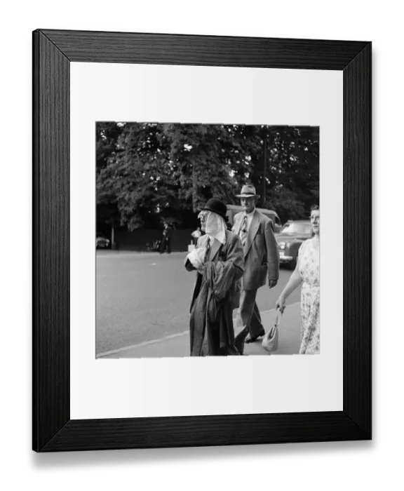 Framed Print : Royal Ascot 1955, Racegoers, Thursday 14th July 1955