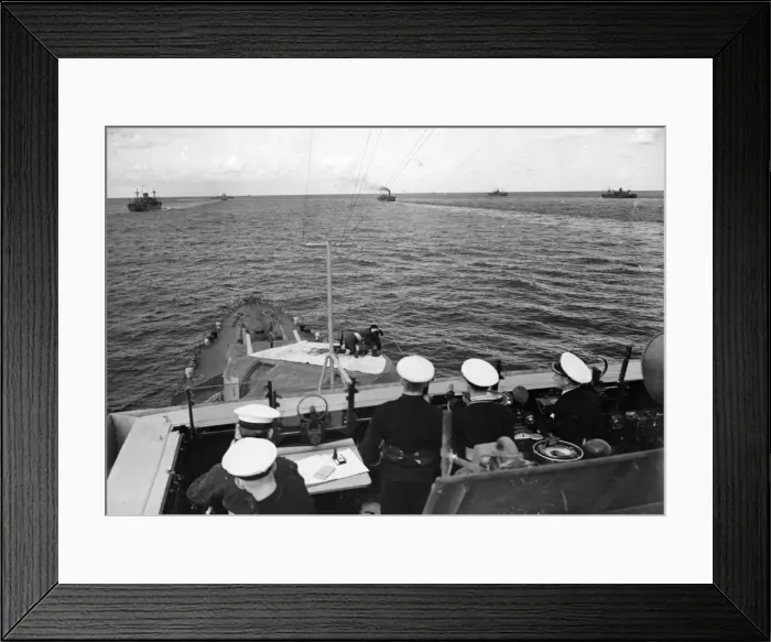 Framed Print : Convoys, protected from Libyan air bases, bring enough supplies for months