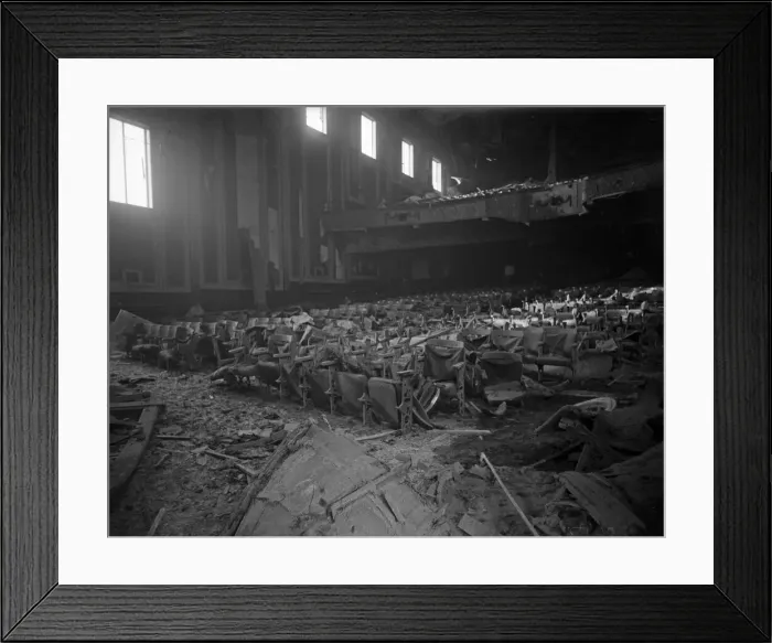 Framed Print : The Carlton Cinema, Balsall Heath, Birmingham where 19 people were killed Framed Print : The Carlton Cinema, Balsall Heath, Birmingham where 19 people were killed
