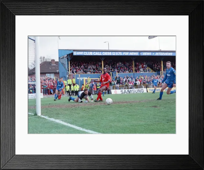 Framed Print : Fee £75 for online and £150 for print Wimbledon v Crystal Palace Framed Print : Fee £75 for online and £150 for print Wimbledon v Crystal Palace