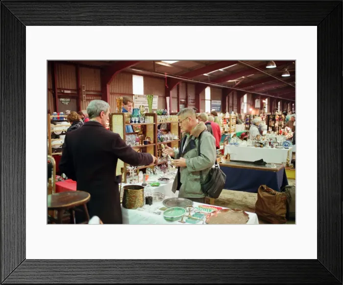 Framed Print : Antique car boot sale. 7th November 1991 Framed Print : Antique car boot sale. 7th November 1991