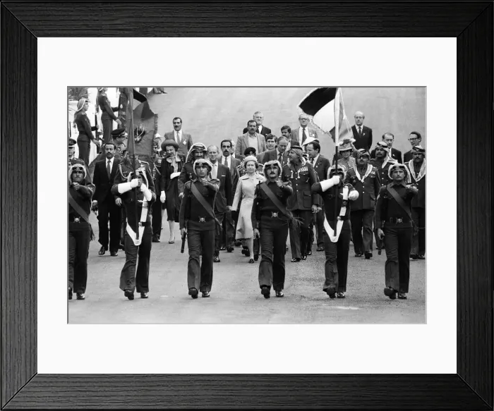 Framed Print : Queen Elizabeth II and Prince Philip, Duke of Edinburgh visit the Martyrs Framed Print : Queen Elizabeth II and Prince Philip, Duke of Edinburgh visit the Martyrs