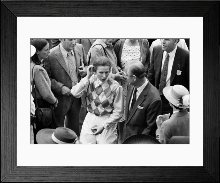 Framed Print : Members of the Royal Family at Ascot Racecourse, Berkshire Framed Print : Members of the Royal Family at Ascot Racecourse, Berkshire
