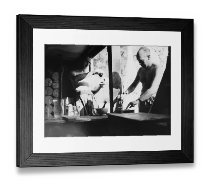 Framed Print : The furthest forward R. A. F. Mobile Field Hospital in Burma. Here Sergeant D Framed Print : The furthest forward R. A. F. Mobile Field Hospital in Burma. Here Sergeant D