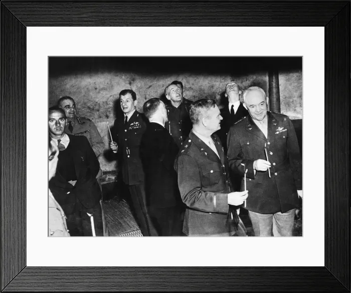 Framed Print : The party beneath the Mosque of Omar. Left to right (back row Framed Print : The party beneath the Mosque of Omar. Left to right (back row