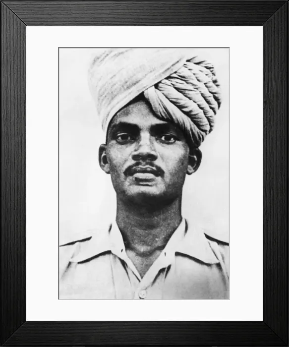 Framed Print : Naik Veshwant Ghade, Victoria Cross, of the 5th Mahratta Light Infantry Framed Print : Naik Veshwant Ghade, Victoria Cross, of the 5th Mahratta Light Infantry