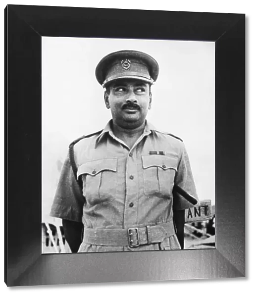 Major Raj Kumar Shri Rajendrasinhji of the 2nd Royal Lancers, Indian Army