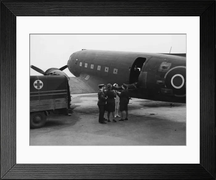 Framed Print : Members of Princess Marys R. A. F. Nursing Service stationed in Britain Framed Print : Members of Princess Marys R. A. F. Nursing Service stationed in Britain