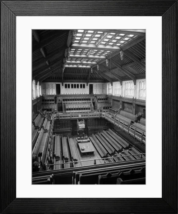 Framed Print : The new Chamber of the House of Commons, which will be opened on the 26th October Framed Print : The new Chamber of the House of Commons, which will be opened on the 26th October