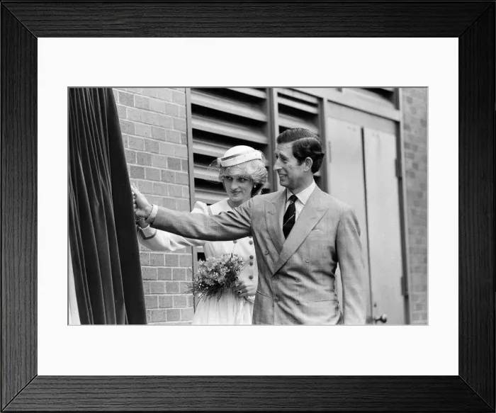 Framed Print : Diana, Princess of Wales and Prince Charles, Prince of Wales in Halifax, Canada Framed Print : Diana, Princess of Wales and Prince Charles, Prince of Wales in Halifax, Canada