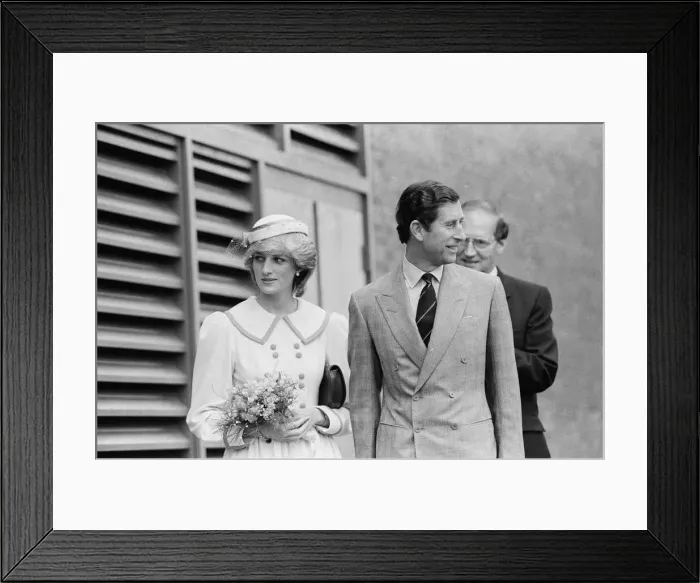 Framed Print : Diana, Princess of Wales and Prince Charles, Prince of Wales in Halifax, Canada Framed Print : Diana, Princess of Wales and Prince Charles, Prince of Wales in Halifax, Canada