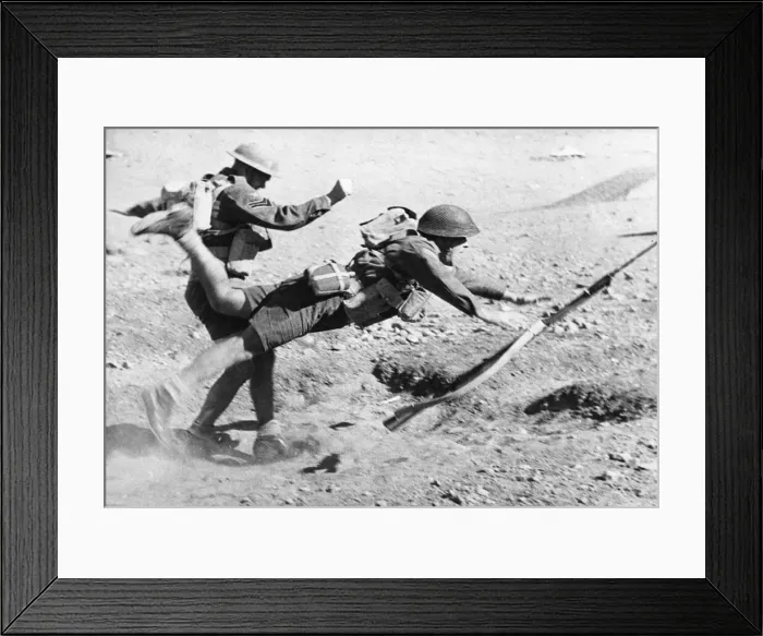 Framed Print : British troops training in Kermanshah, Persia. (Picture Framed Print : British troops training in Kermanshah, Persia. (Picture