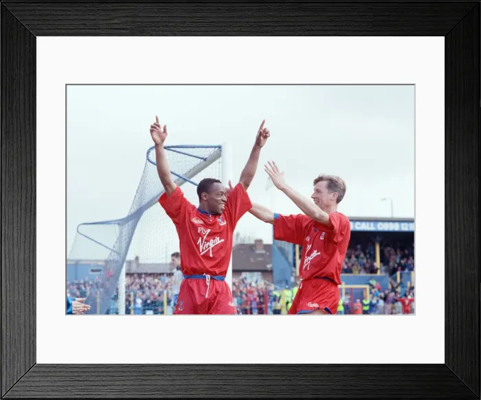 Framed Print : Fee £75 for online and £150 for print Wimbledon v Crystal Palace Framed Print : Fee £75 for online and £150 for print Wimbledon v Crystal Palace