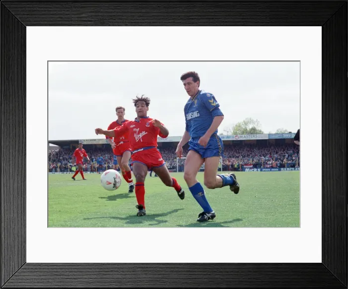 Framed Print : Fee £75 for online and £150 for print Wimbledon v Crystal Palace Framed Print : Fee £75 for online and £150 for print Wimbledon v Crystal Palace
