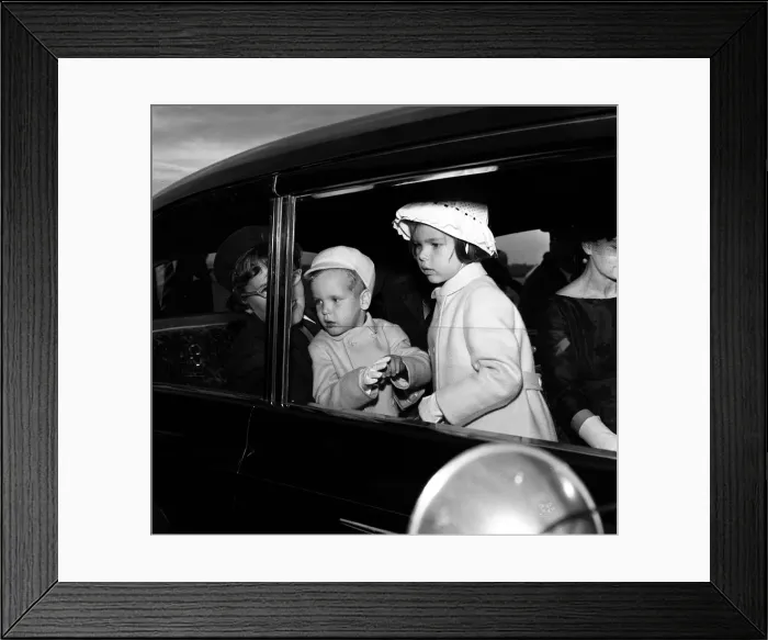 Framed Print : Prince Albert and Princess Caroline, the children of Prince Rainier Framed Print : Prince Albert and Princess Caroline, the children of Prince Rainier