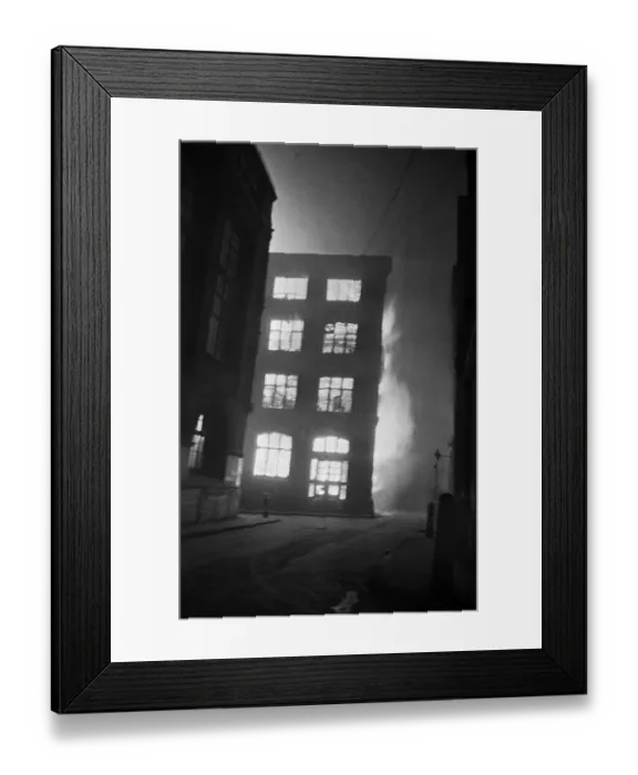 Framed Print : Fires caused by the dropping of thousands of incendiary bombs by the Luftwaffe Framed Print : Fires caused by the dropping of thousands of incendiary bombs by the Luftwaffe