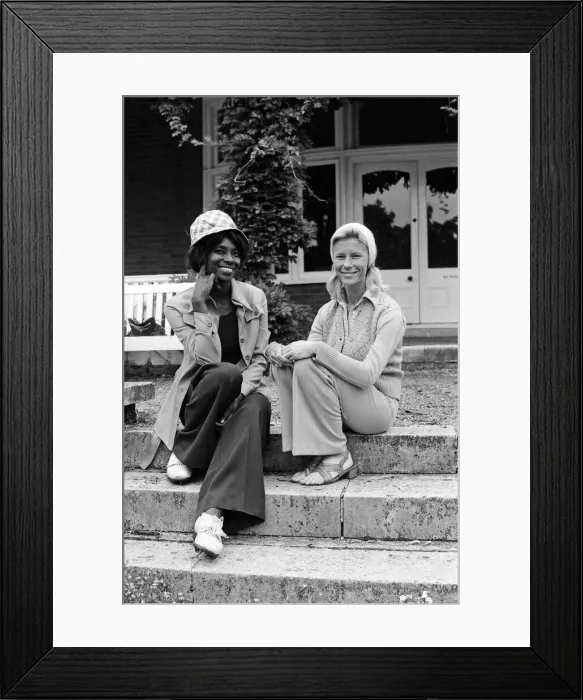 Framed Print : Photocall for the competitors in The Colgate European Women Framed Print : Photocall for the competitors in The Colgate European Women