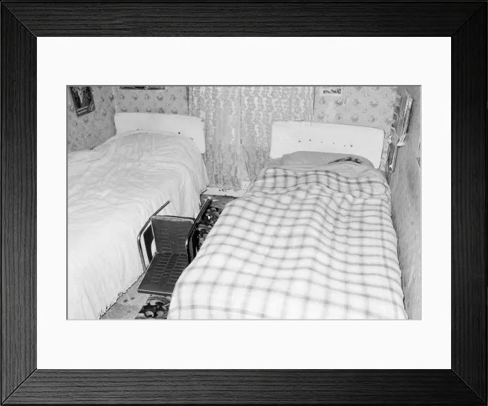 Framed Print : The Enfield poltergeist was a claim of supernatural activity at 284 Green Street