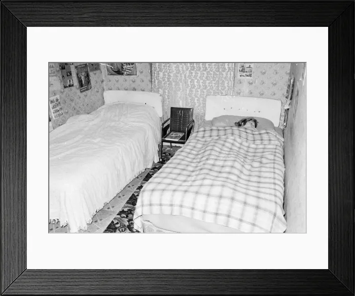 Framed Print : The Enfield poltergeist was a claim of supernatural activity at 284 Green Street