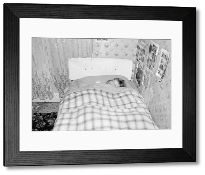 Framed Print : The Enfield poltergeist was a claim of supernatural activity at 284 Green Street