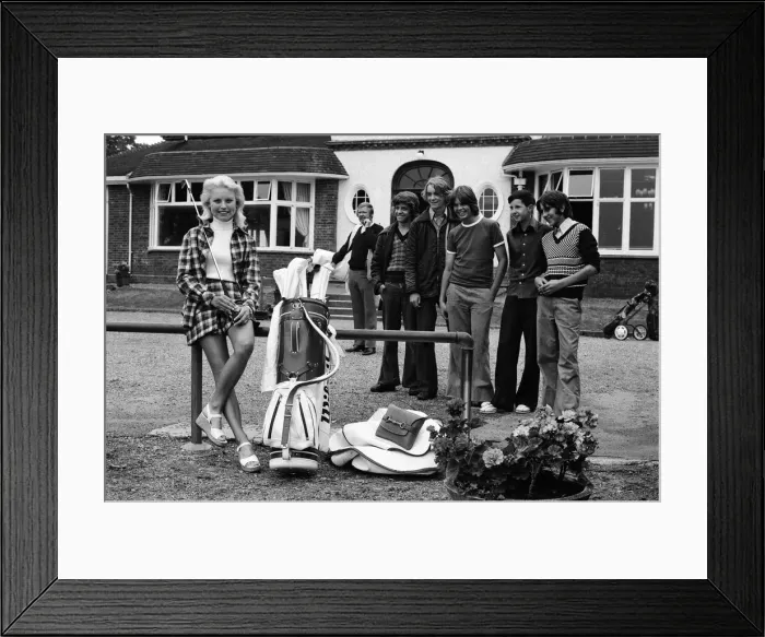 Framed Print : Photocall for the competitors in The Colgate European Women Framed Print : Photocall for the competitors in The Colgate European Women