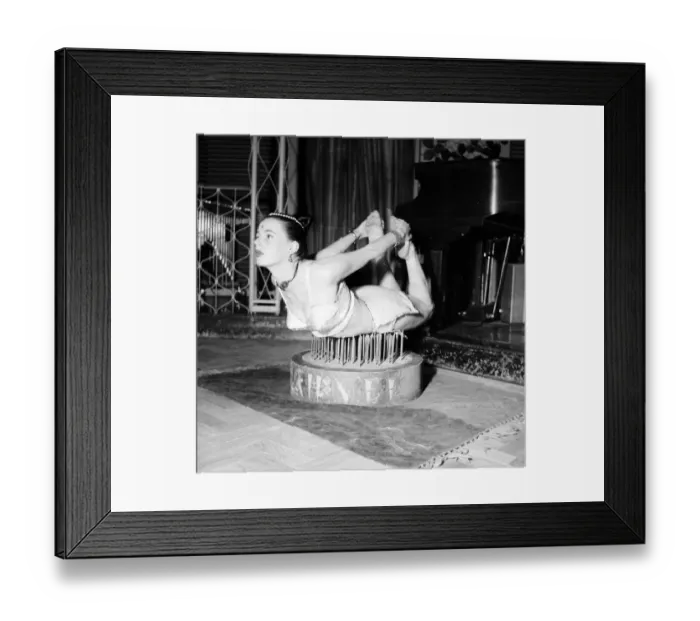 Framed Print : Heather Bee from Northampton, pictured in a girls and legs show at Eve Nightclub in Framed Print : Heather Bee from Northampton, pictured in a girls and legs show at Eve Nightclub in