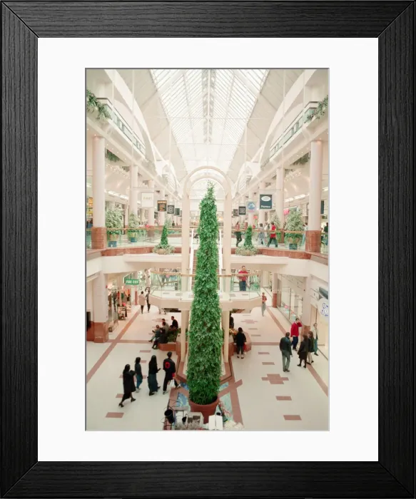 Framed Print : Merry Hill Shopping Centre in Brierley Hill, Metropolitan Borough of Dudley