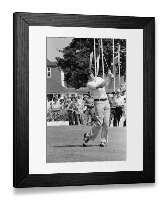 Framed Print : Lady golfers from all over the world compete in the European LPGA at Sunningdale
