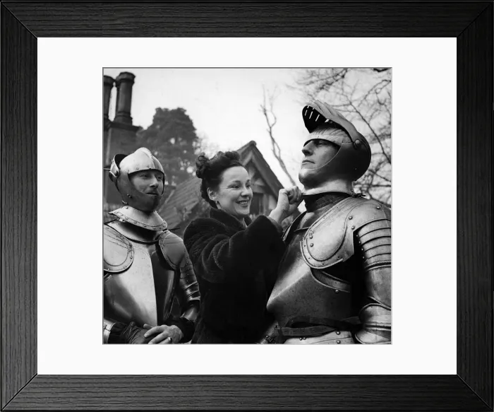 Framed Print : Adrian Conan Doyle wants to revive chivalry in England with the sport of fighting in