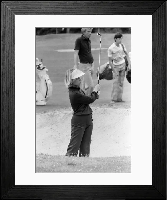 Framed Print : Lady golfers from all over the world compete in the European LPGA at Sunningdale Framed Print : Lady golfers from all over the world compete in the European LPGA at Sunningdale