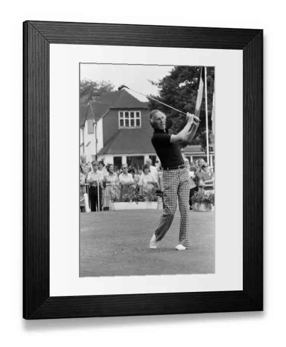 Framed Print : Lady golfers from all over the world compete in the European LPGA at Sunningdale