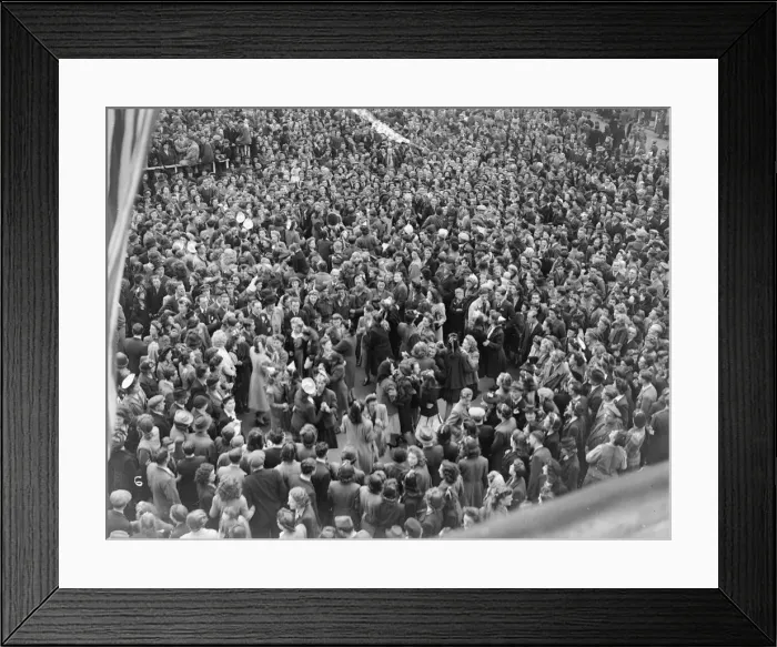 Framed Print : Victoria Square, Birmingham, shortly after Mr. Churchill Framed Print : Victoria Square, Birmingham, shortly after Mr. Churchill
