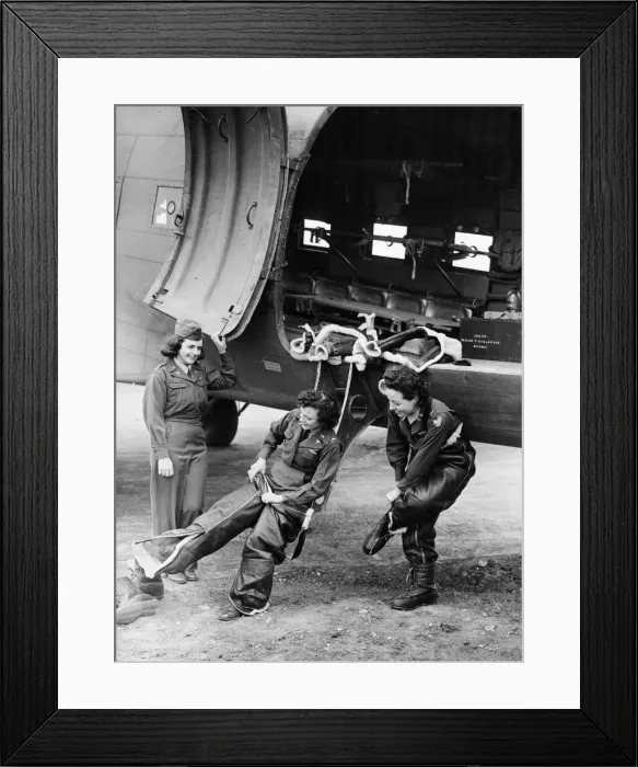 Framed Print : Flying nurses of the United States Army Air Force (USaF