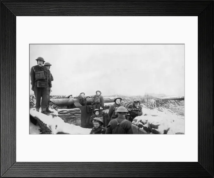 Framed Print : The first mixed Ack-Ack'Battery in the North West region of England