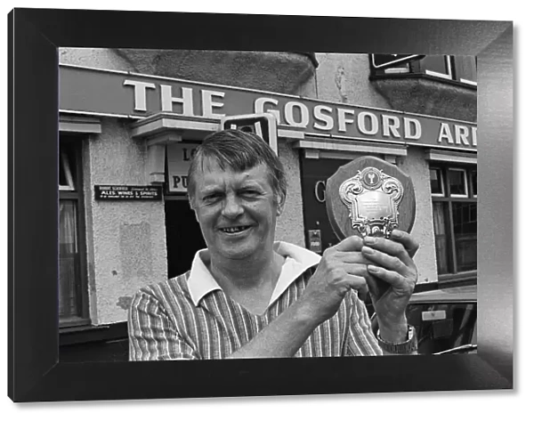Robert Schofield, Landlord of The Gosford Arms in Middlesbrough. 1977