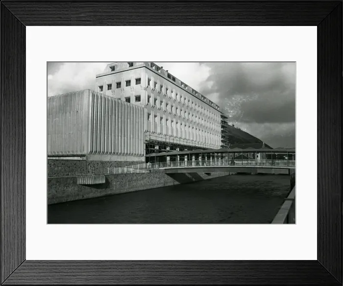 Framed Print : SWEP 1982 file pic of the Port Talbot Framed Print : SWEP 1982 file pic of the Port Talbot