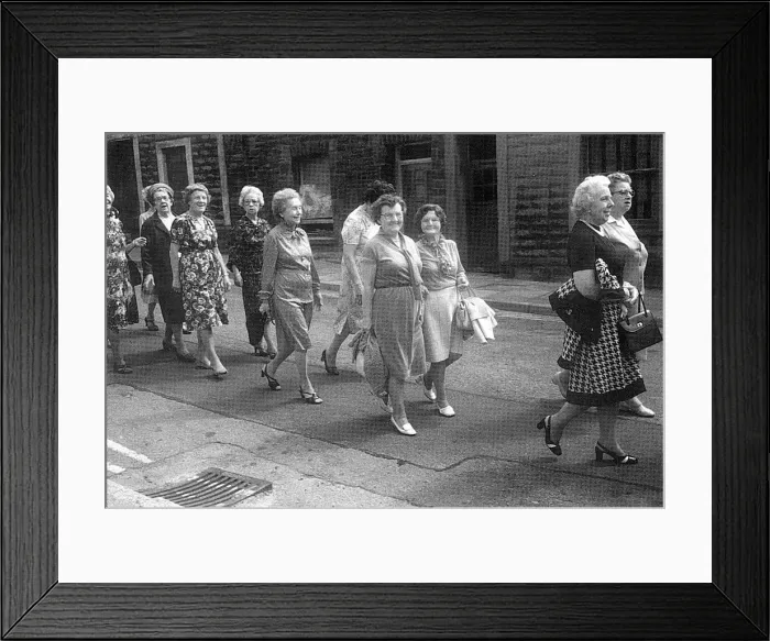 Framed Print : MEMBERS of the congregation of Rehoboth Chapel, Briton Ferry Framed Print : MEMBERS of the congregation of Rehoboth Chapel, Briton Ferry