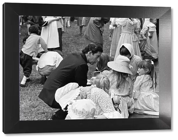 Prince Charles, Prince of Wales visits Saint John and Rothesay, Canada. June 1983