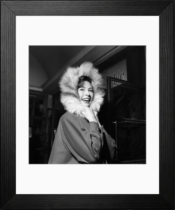 Framed Print : Nanette Newman at the film premiere of The Captains Table Framed Print : Nanette Newman at the film premiere of The Captains Table