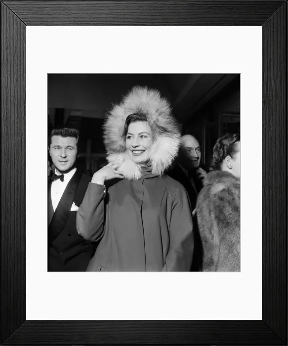 Framed Print : Nanette Newman at the film premiere of The Captains Table Framed Print : Nanette Newman at the film premiere of The Captains Table