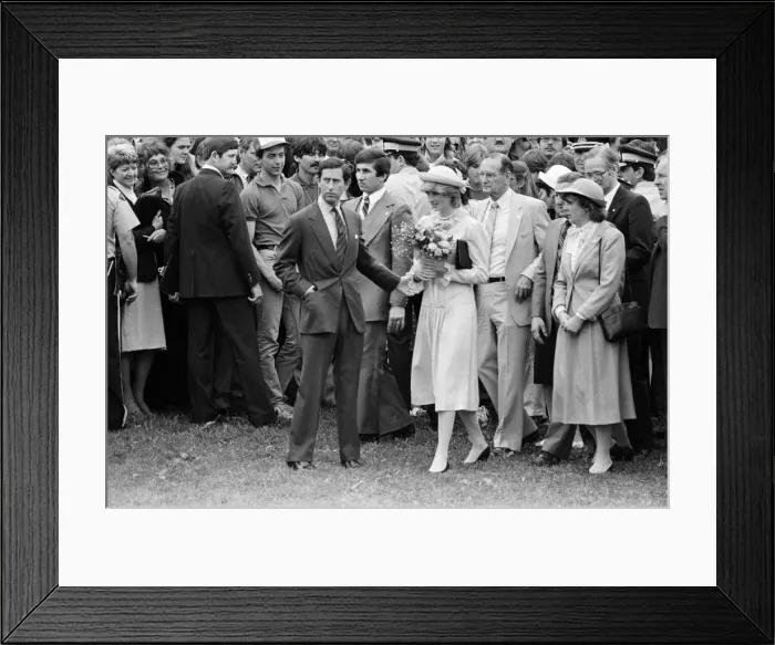 Framed Print : Prince Charles, Prince of Wales and Diana, Princess of Wales visit Saint John Framed Print : Prince Charles, Prince of Wales and Diana, Princess of Wales visit Saint John