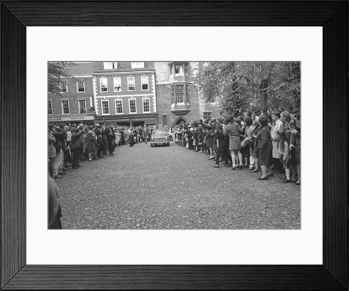 Framed Print : Prince Charles arrives at Trinity College 8  /  10  /  67 9760  /  E