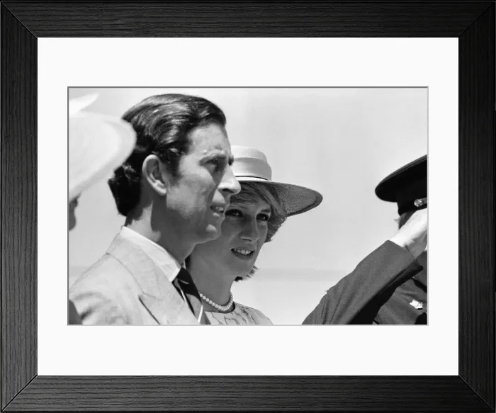 Framed Print : Diana, Princess of Wales and Prince Charles, Prince of Wales visit Canada. June 1983 Framed Print : Diana, Princess of Wales and Prince Charles, Prince of Wales visit Canada. June 1983