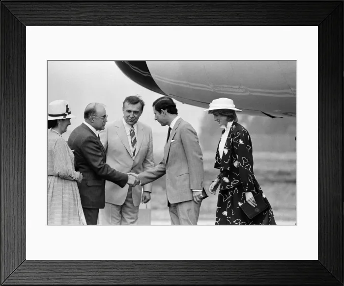 Framed Print : Diana, Princess of Wales and Prince Charles, Prince of Wales visit Canada. June 1983 Framed Print : Diana, Princess of Wales and Prince Charles, Prince of Wales visit Canada. June 1983