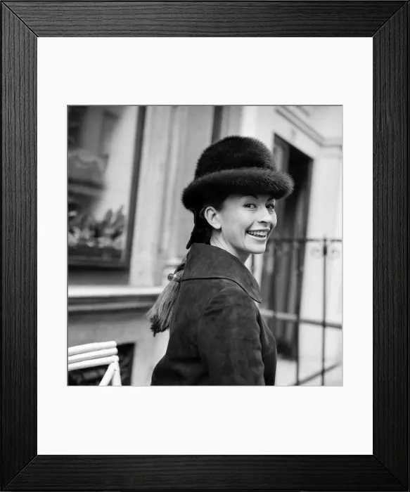 Framed Print : Christian Dior hat collection, Chapeaux, Autumn / Winter collection 1967 Framed Print : Christian Dior hat collection, Chapeaux, Autumn / Winter collection 1967