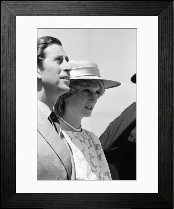 Framed Print : Diana, Princess of Wales and Prince Charles, Prince of Wales visit Canada. June 1983 Framed Print : Diana, Princess of Wales and Prince Charles, Prince of Wales visit Canada. June 1983